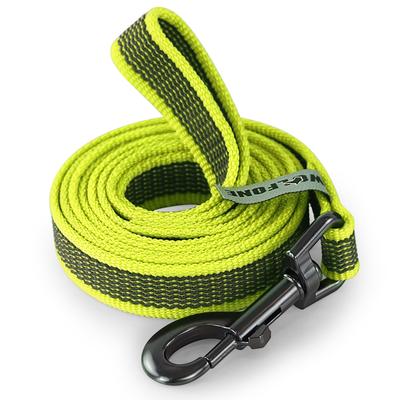 1,5 m/5 m/3 m/15 m große Hundeleine aus Latexseide, lang, einfach und bequem, zweifarbig, groß, mittelgroß und klein, WALK THE Hundeleine, 10 Meter