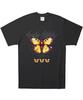 Monster Republic Butterfly Yellow T-Shirt Black