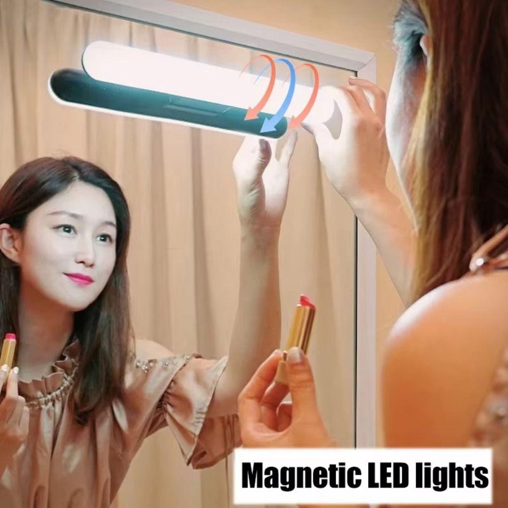 Touch Switch LED Makeup Lamp Wireless Modern Beauty Lamp Vanity Lamp Mirror Front Lamp Night Light