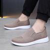 Shoes men's 2025 spring new versatile fashion one-pedal lazy shoes breathable, light and wear-resistant casual single shoes men