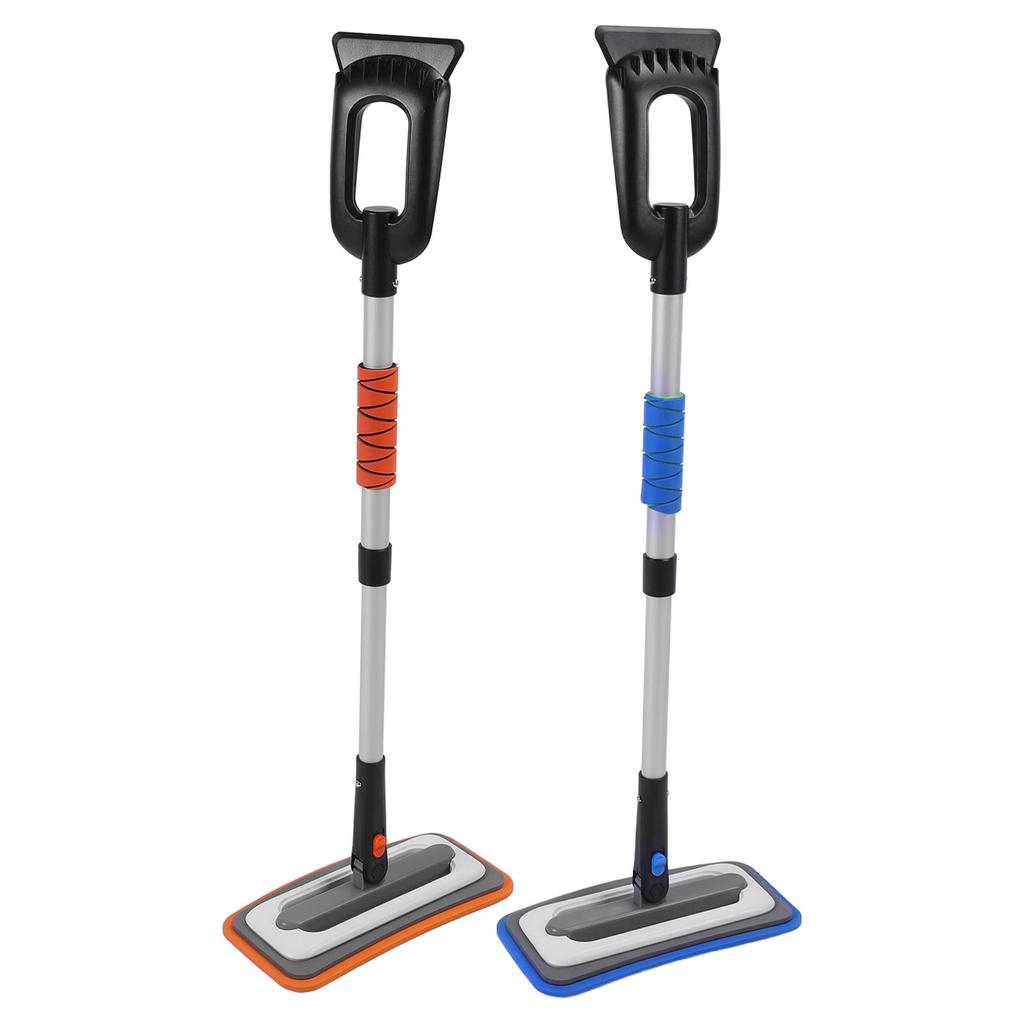 Skrobaki do śniegu samochodowe Stop aluminium Ergonomiczny uchwyt Wydajne usuwanie śniegu Szczotka do śniegu Skrobak do lodu dla