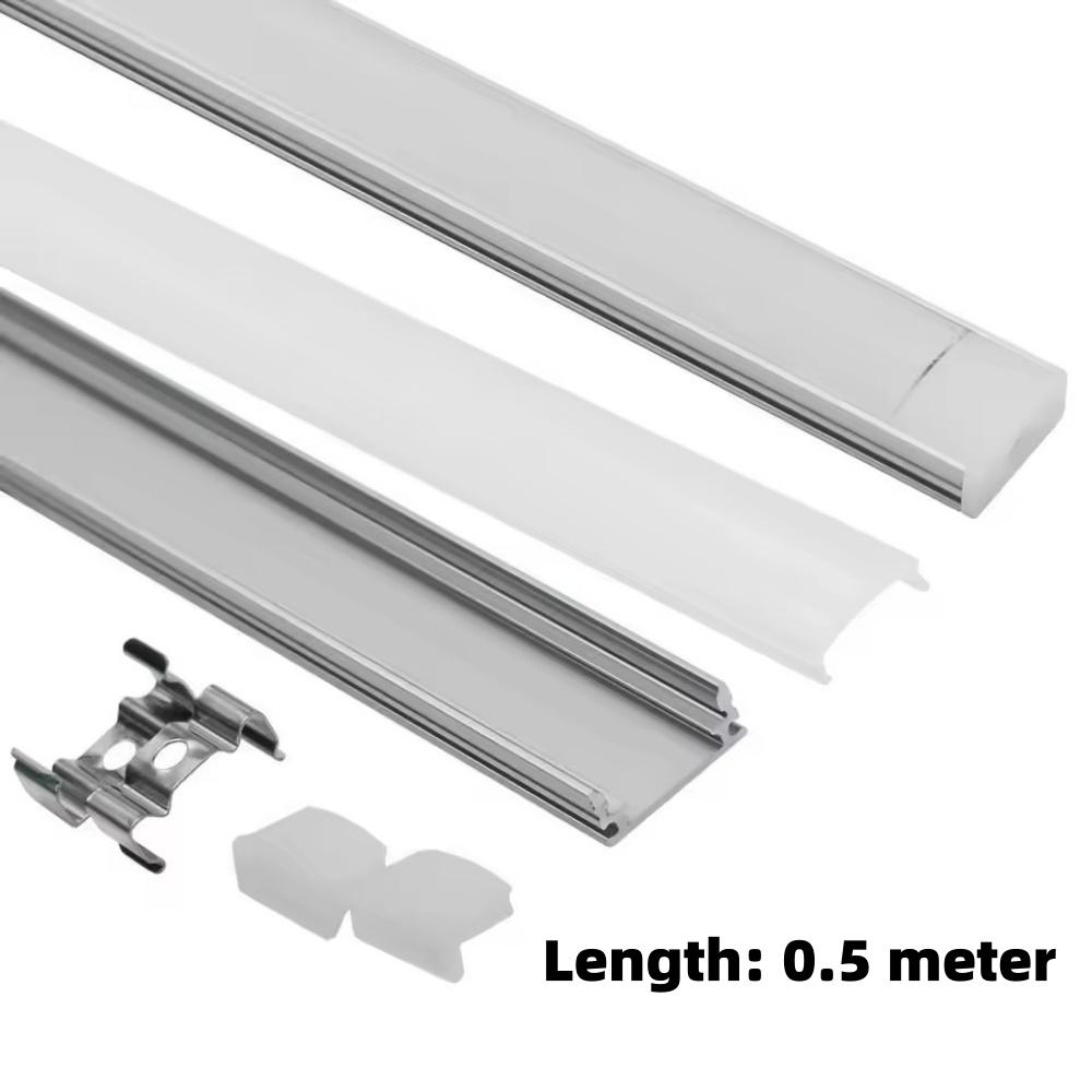 Aluminum LED Strip Light Profile Corner Channel Holder For Ceiling Wall Corner Installation