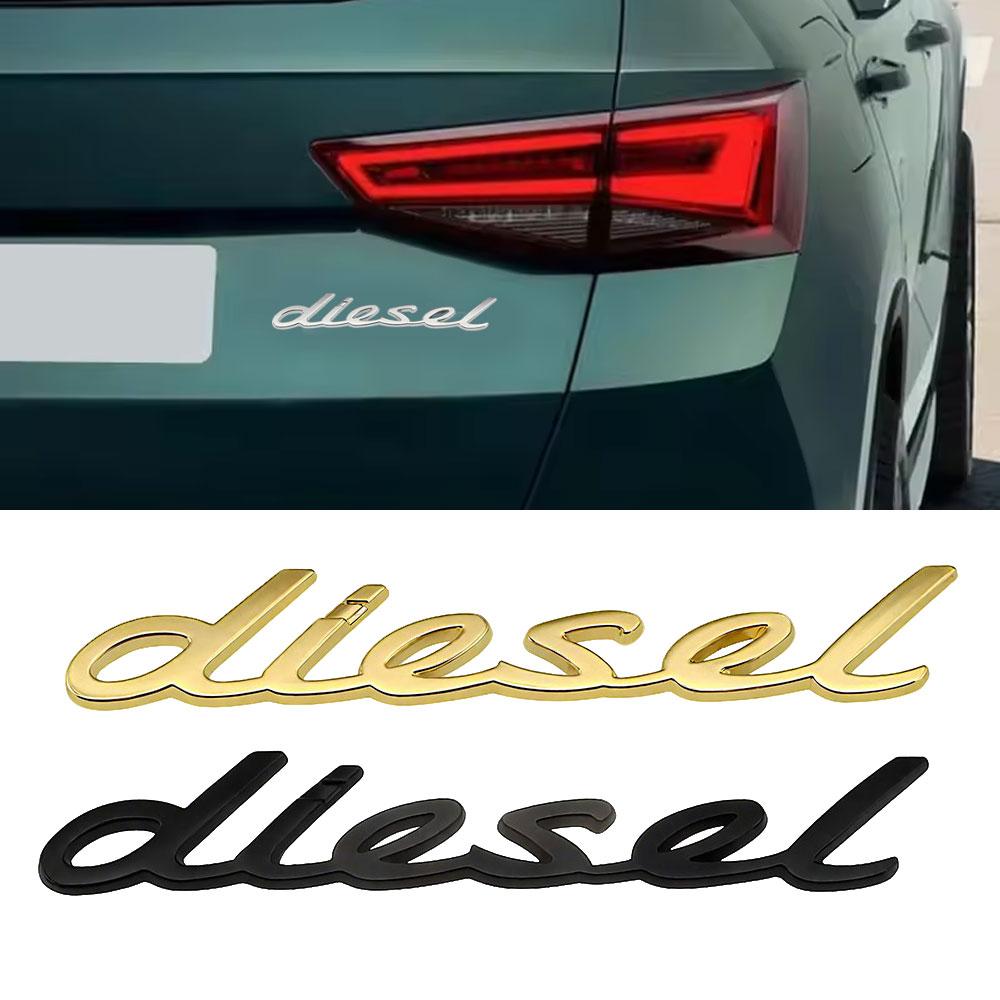 1Pc Car Zinc Alloy Trunk Decoration Emblem Decal Body Styling 3D Sticker Fender Badge Sticker Accessories