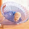 Ergonomische Fliegende Untertassen Rad Großer Durchmesser Leiser Läufer Hamster Transparente Laufrolle Spielzeug