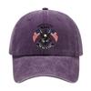 Versatile retro American printed washed old soft top sunshade baseball cap Unisex baseball cap