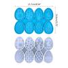 Diy Easter Egg Bunny for Key Pendant Decorative Silicone Mold Easter Day Series Charms Resin Casting Mold for Home Decor