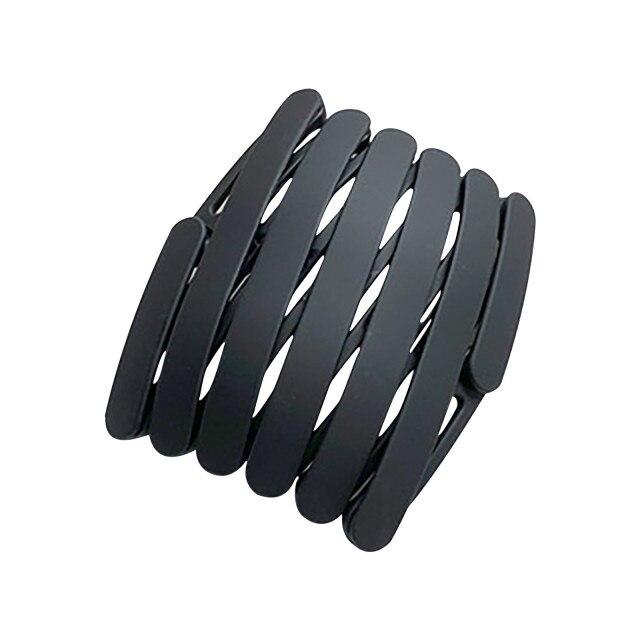 1PC Telescopic Headband Portable Folding Hairpin Women Magic Headband Hair Hole With Tooth Non-slip Hair Claw Hair Accessories