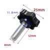 AEE2-Torx Handle Screw Plastic Star Bolt Handle Screw Plastic Knob