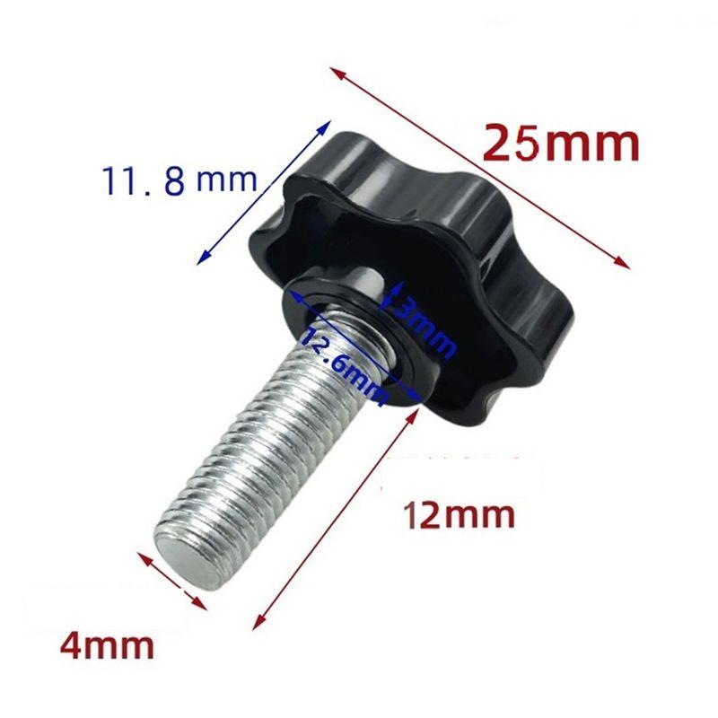 AEE2-Torx Handle Screw Plastic Star Bolt Handle Screw Plastic Knob