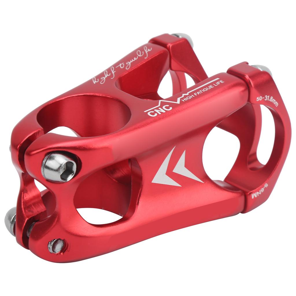 Mountain Bicycle Handlebar Stem Aluminum Alloy Hollow Mountain Bike HandlebarStemRed