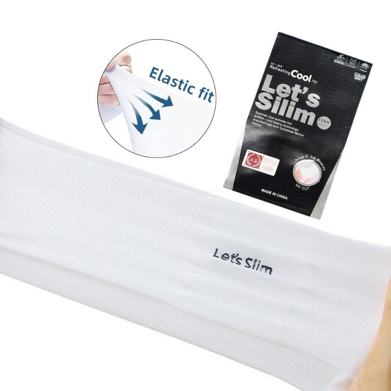 High Elastic Ice Silk Arm Sleeves Cool Anti-UV Breathable Non-binding Sun Protection Outdoor Arm Guards