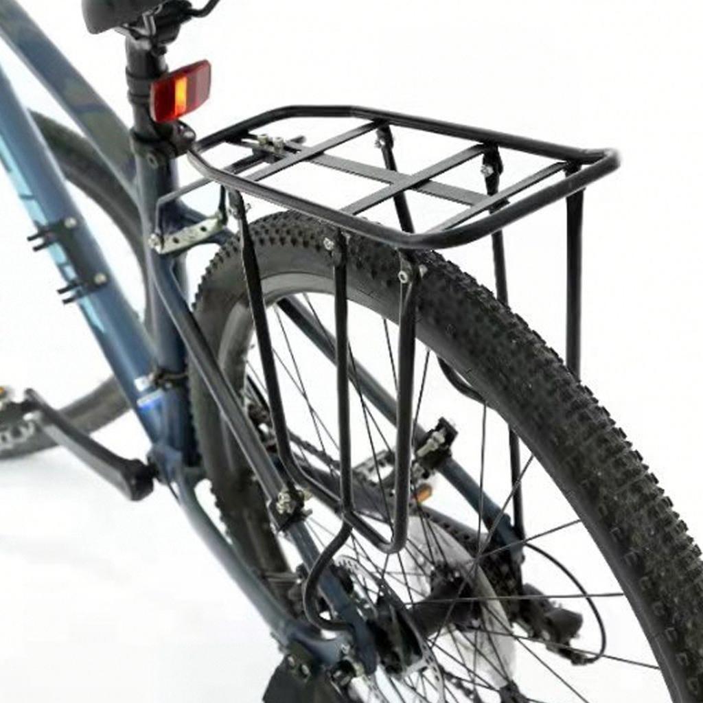 Alloy Bike Cargo Pannier Rack Mountain Bike Disc Brakes Reinforced Rear Rack for Folding Bike Bike Seat