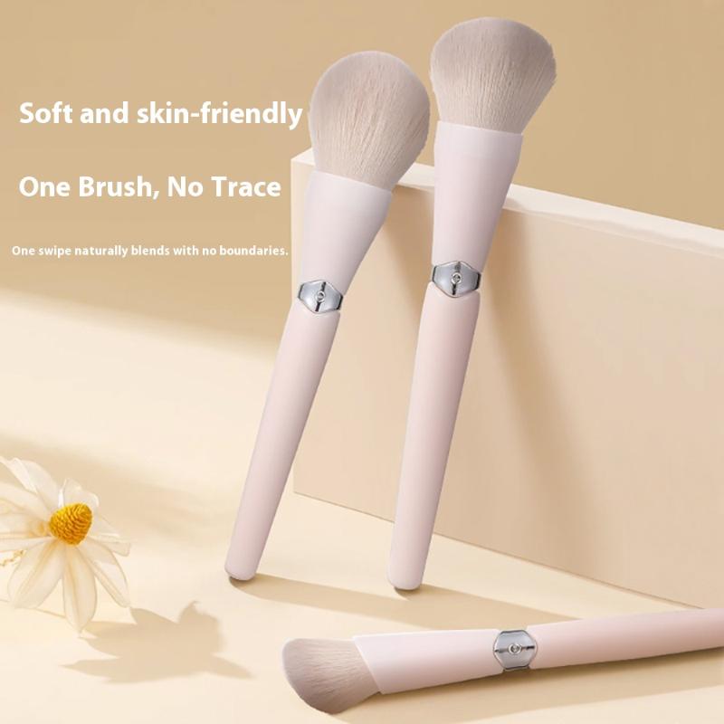Makeup Brush Kit 3Pcs Premium Contour Blusher Brushes Makeup Brush Blending Foundation Concealer Brush Beauty Cosmetics Tools