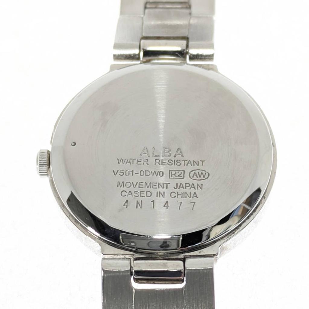 SEIKO ALBA Battery Working Ladies' Watch, Replaced, W-67