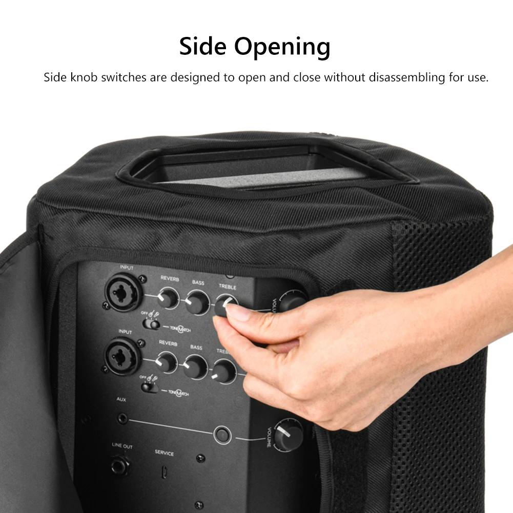Dust Case with Handle Dust Cover Anti-Scratch Protective Dust Case Washable Top Opening for Bose S1 Pro/for Bose S1 Pro+ Speaker