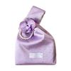 Kristallsatin Handgelenktaschen Waschbar Phalaenopsis Kleine Eimer Taschen glänzend Handgehalten Geschenk Schmucktaschen Für Mädchen Dame Frauen Weiblich