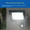 LED Floodlight 200W 150W 100W 50W 20W 10W PIR Motion Sensor IP66 Waterproof 220V Hanging Exterior Outdoor Wall Lamp Spotlights