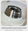 316 Stainless Steel Cartoon Thermos Cup with Straw & Temperature Display for Kids
