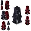 Gotisches Cosplay Outfit Damen Vintage Renaissance Kostüm Mit Korsett-Stil Design