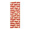 Hamamonyo Tenugui Towel - Tomato Tomato - Off White, 100% Cotton, 34cm x 90cm
