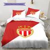 AC Monza Pattern Bedding Set Quilt Cover Pillowcase Home Decor Gift (1 * Duvet Cover + 2 * Pillowcase, Without Core)