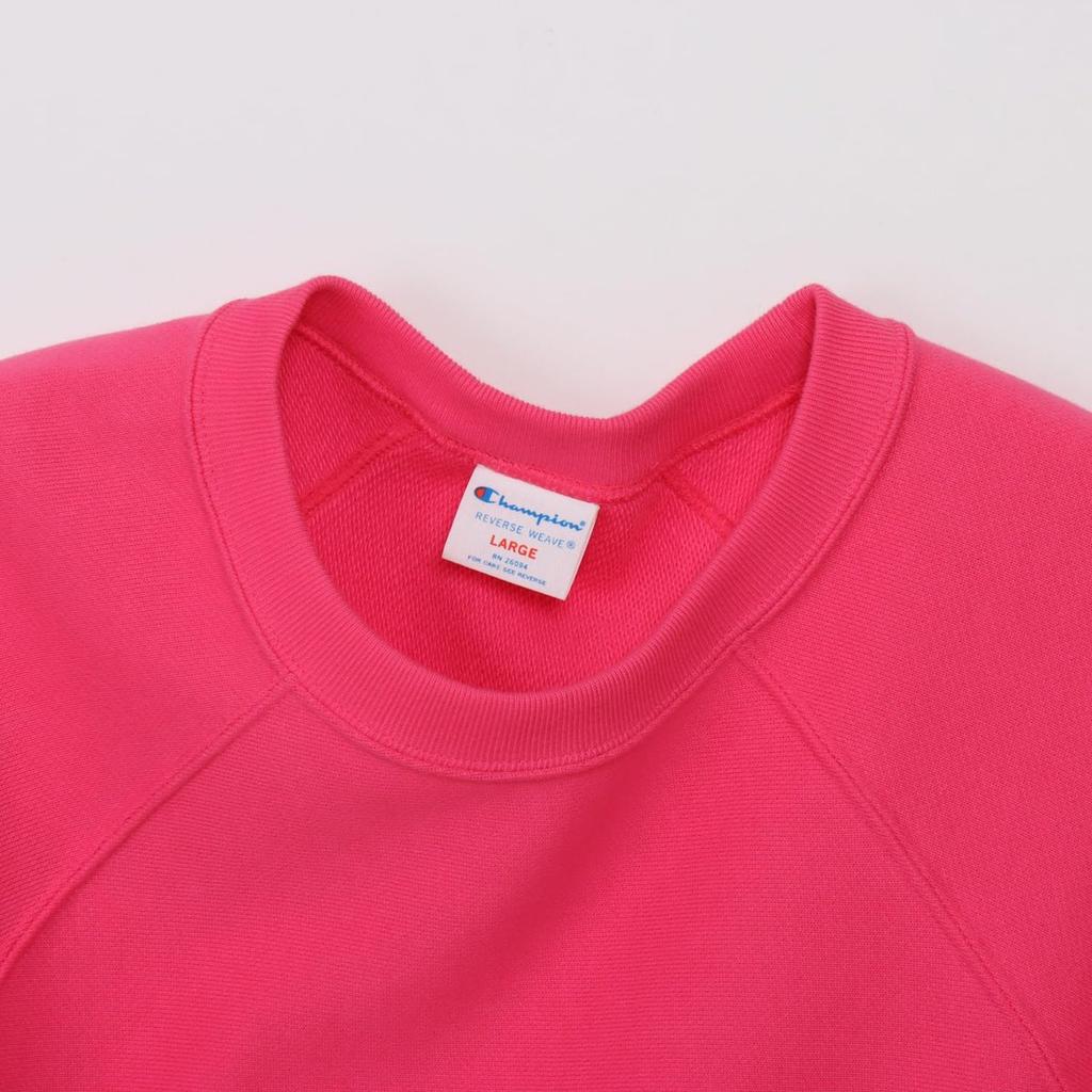 Champion Men's Reverse Weave Short Sleeve Sweatshirt 10oz French Terry Crew Neck Cotton Raglan Sleeve C3-D011