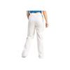Adidas Striped Elastic Waist Straight Casual Pants Women Bottoms White IR6091