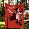 1pc Michael Jackson Outdoor Blanket Lightweight Flannel, Soft & Warm, All-Season Use for Sofa, Outdoor, Camping, Living Room018