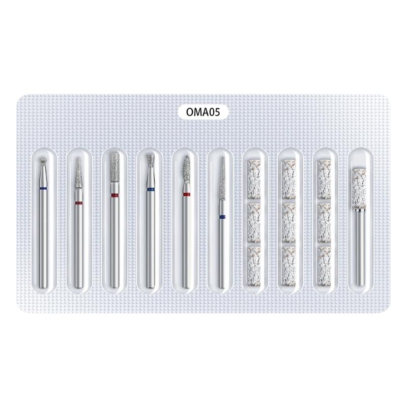 Hard Nail Drill Bits Manicure Tools Professional Grinding Salon Essential Removal Gel Acrylic Nail Drill for Home