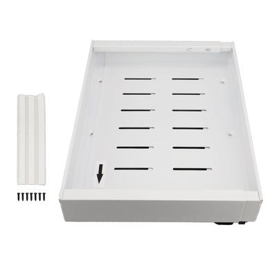 Pull Out Cabinet Organizer Carbon Steel Stretchable Noiseless 3 Sideline Rails Slide Out Storage