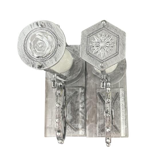 Freestanding Letter Print Hourglass Ornament Vintage Ferris Wheel Hourglass Display Mold Home Decor