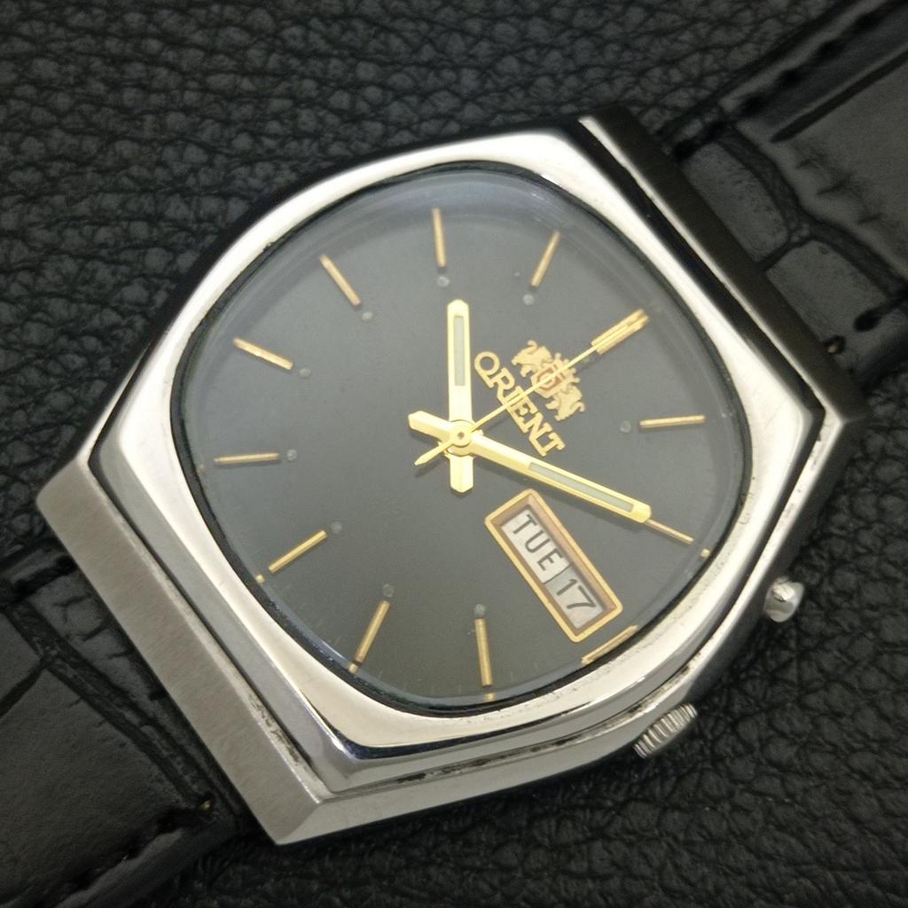 Orient CRYSTAL AUTOMATIC VINTAGE JAPONIA 46941 CEAS MENS CADRAN ORIGINAL a703384-1 R213b-a703384