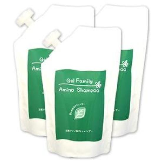 

Gel Family Amino Shampoo Refill 500ml x 3 pack
