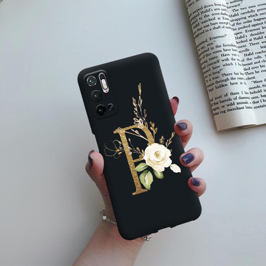 For Xiaomi Poco M3 Pro 5G Case for Poco M3 Pro 5G Cover Cute Letters Soft Silicone Phone Case for Xiaomi Poco M3 PocoM3 M 3 Pro