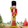 Christmas Decorations Nutcracker Ornaments Nutcracker Christmas Decor Festive Statue Party Supplies For Fireplace Shelf