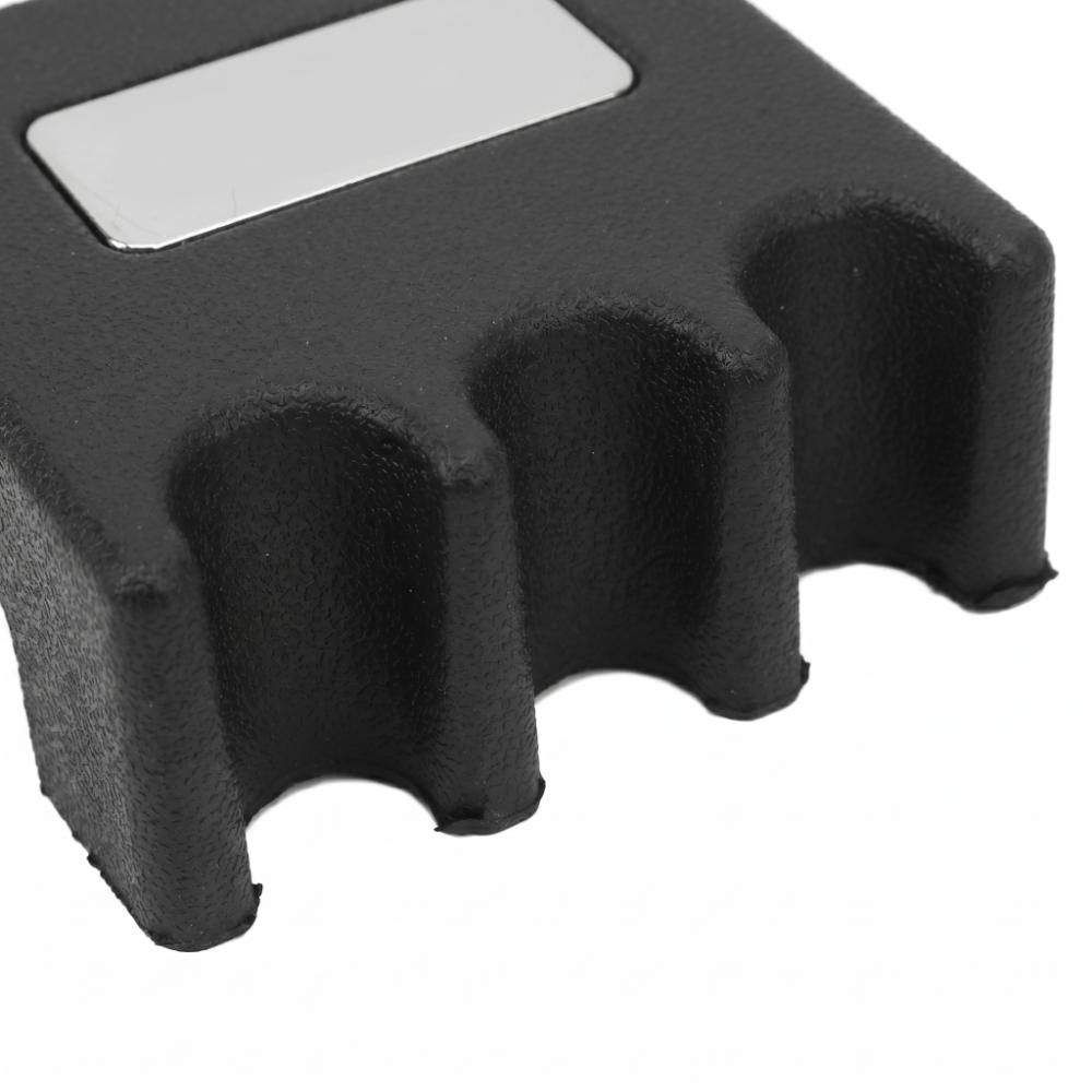 Compact Block Shape Cue Rest Three Slot Cutouts Cue Stick Holder Pool Cue Holder  Billiard Club