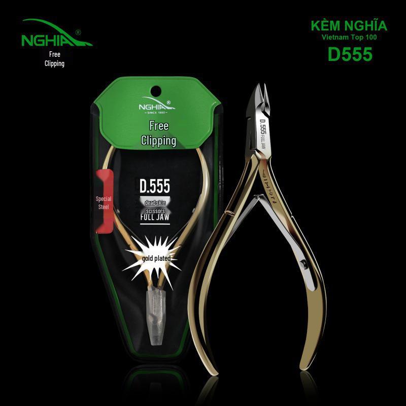 Nail Scissors for Removing Dead Skin - Stainless Steel Manicure Tool
