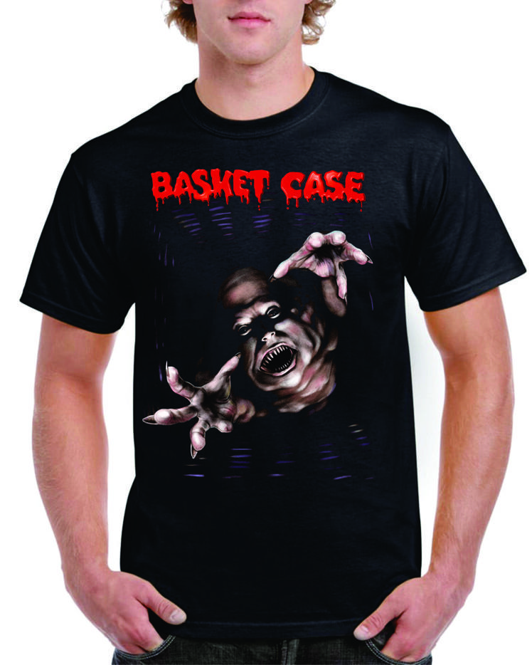BASKET CASE BELIAL T-shirt CLASSIC HORROR COMEDY 1982 HIGH QUALITY TEE L