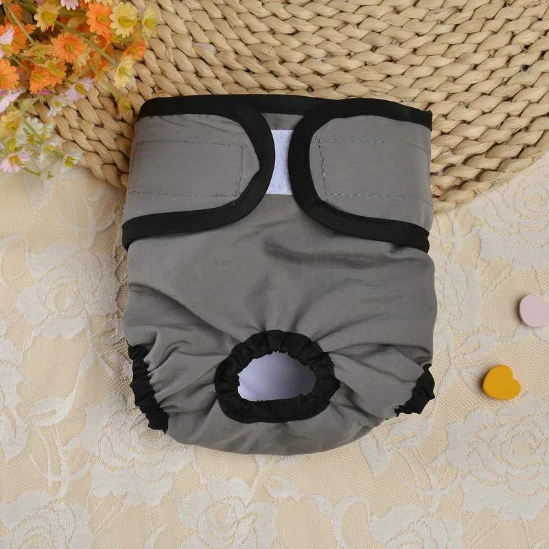 Reusable Sanitary Panties Washable Small Dog Pet Diapers Female Dogs Large Physiological Pants Shorts Male Cats Pet Menstruation