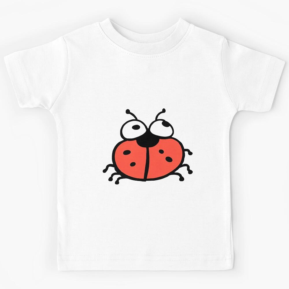 Kawaii Lady Bug - Adorable Bug Kids T-Shirt 160