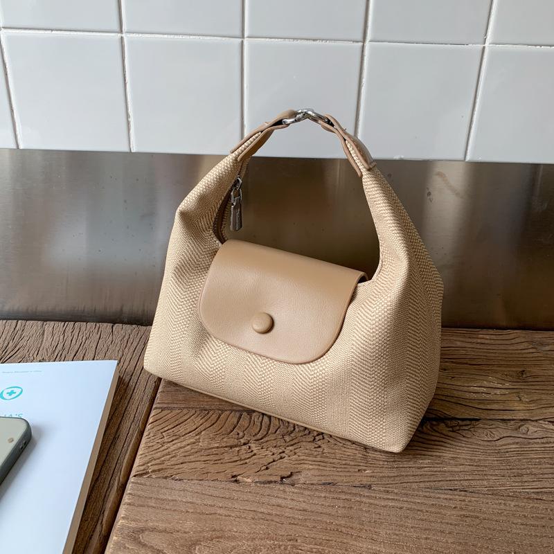 Popular portable small bag women's new fashion shoulder dumpling bag commuter messenger bag