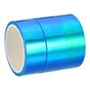 3/12Rolls 15mmx5m Metalized Tape Self Adhesive Holographic Foil Mirror Metallic Masking Sticker Tapes for DIY Art Craft Wrapping