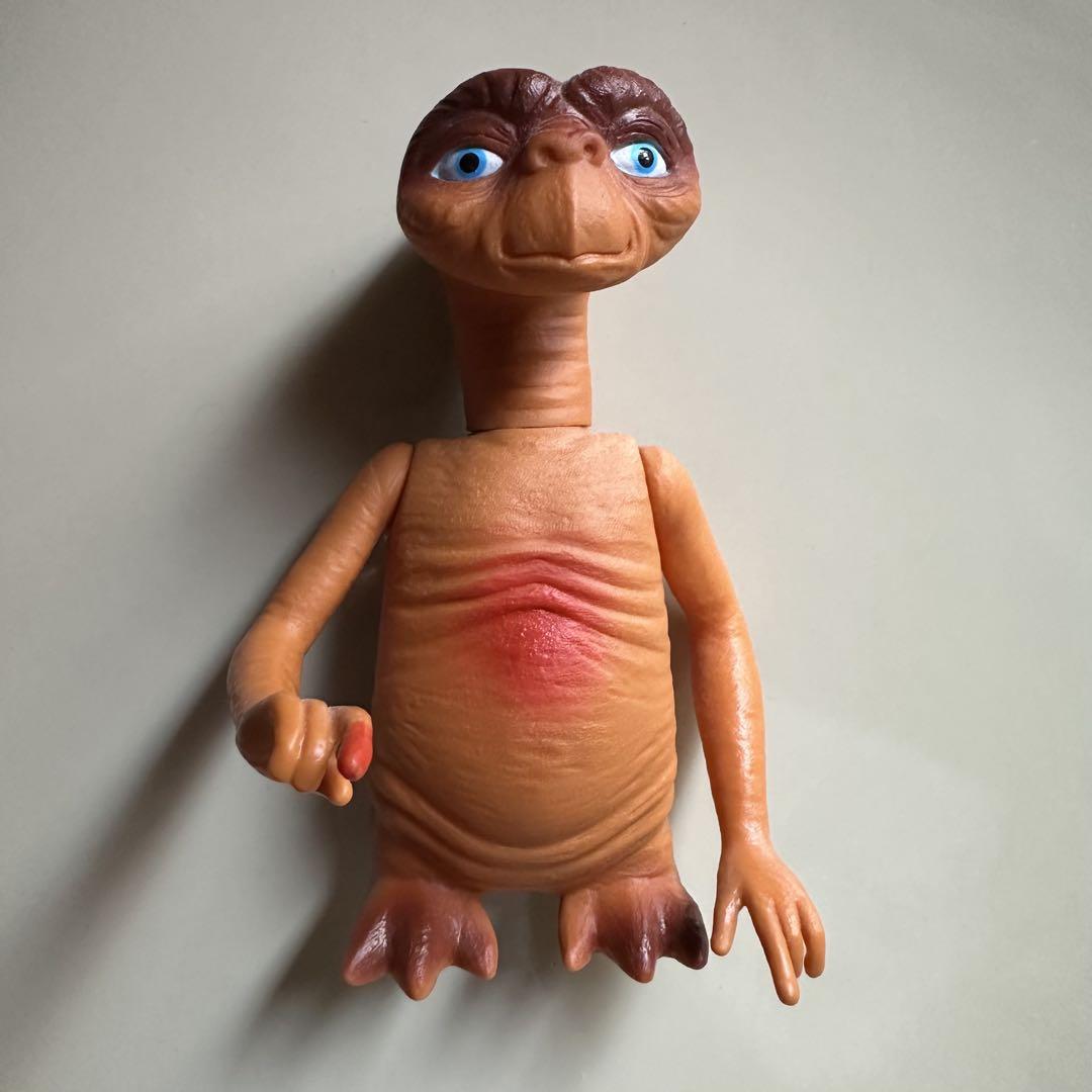 

[USED] E.T. Vintage Bootleg Figure Soft Vinyl Interior Goods American Toy