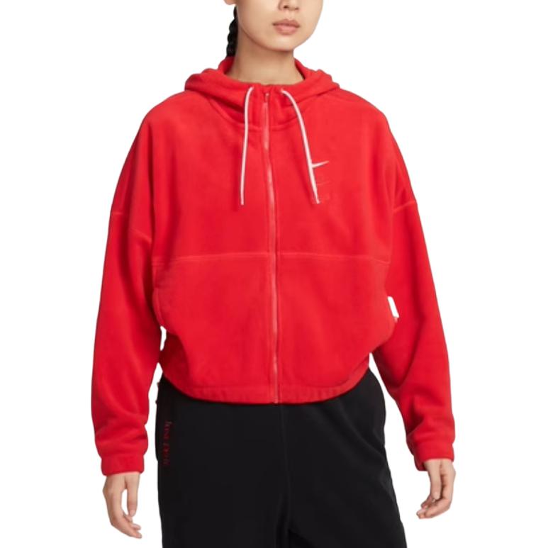 Nike Draak Vliegend Nieuwjaar Collectie Fleece Kleding Dames Universiteit Rood FZ6387-657