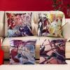 Classic Anime Puella Magi Madoka Magica Cushion Cover Pillowcase Upholstery Sofa Throw Pillow Home Decor Pillowcas
