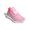 Adidas Originals Swift Run J Round Toe Lace-Up Breathable Low-Top Running Shoes Kids sneakers Pink White EF5951