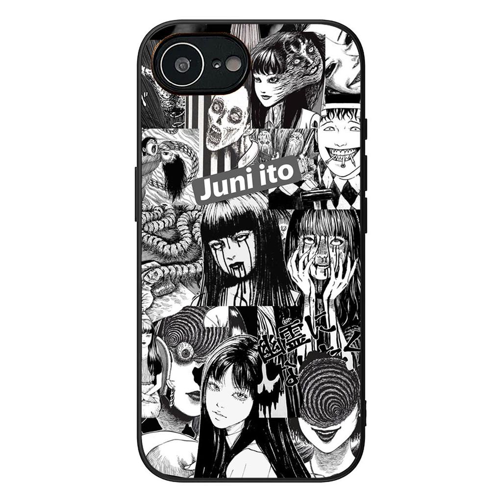 Tomie Wallpaper Junji Ito Anime Casing Cover for Apple iPhone 12 13 Mini XS 11 Pro Max 7 8 Plus XR SE 2022 SE3 + 8+ Phone Case