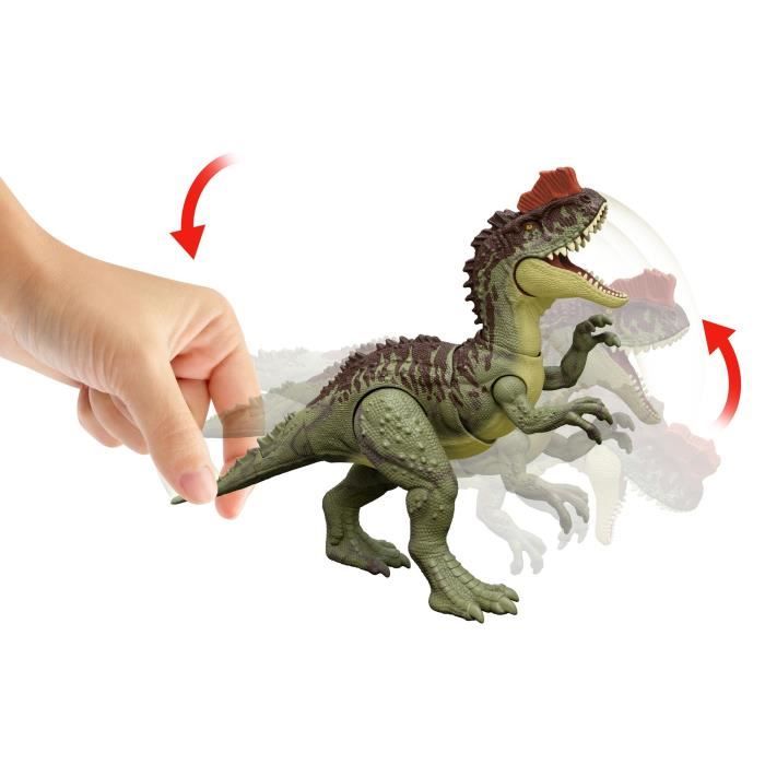 Jurassic World - Yangchuanosaurus Mega Action - Figurine Dinosaure 35cm - Dès 4 ans
