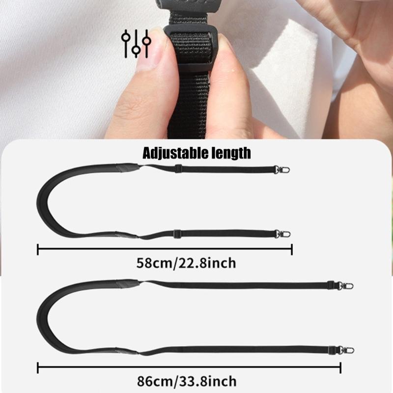 Neck Strap Lanyard with Aluminum Bracket for Drones Remote Controller Drones Comfortable Adjustable Strap Accessories