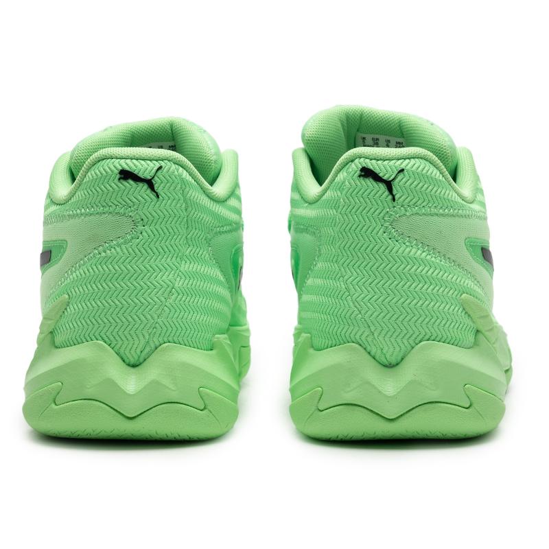 Puma Dagger Vielseitige Bequeme Rutschfeste Langlebige Mid-Top Basketballschuhe Unisex Sneaker Grün 311353-04